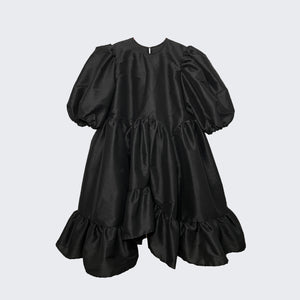 black symmetrical baby dress